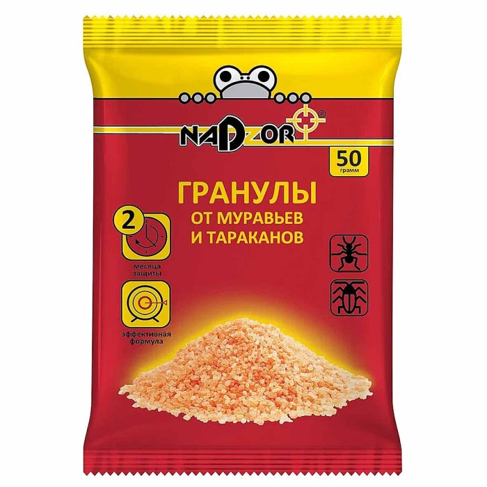 Гранулы Nadzor от муравьев 50гр артGRAN123