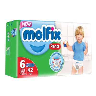 Трусики Molfix 6 (5-12кг) 42шт м/у
