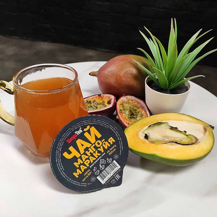 Чай SimpaTea зеленый манго-маракуйя 45гр пэт