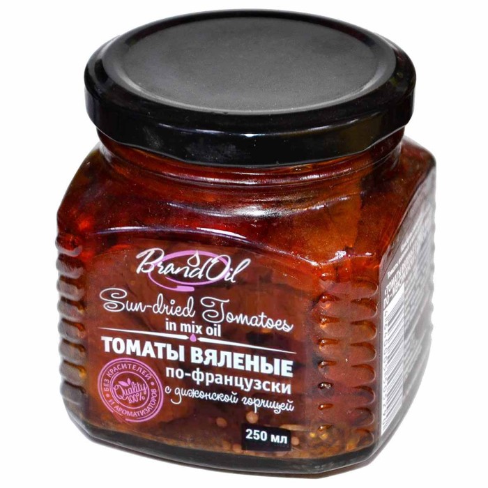 Томаты вяленые BO по-французски с дижонской горчицей 250мл ст/б