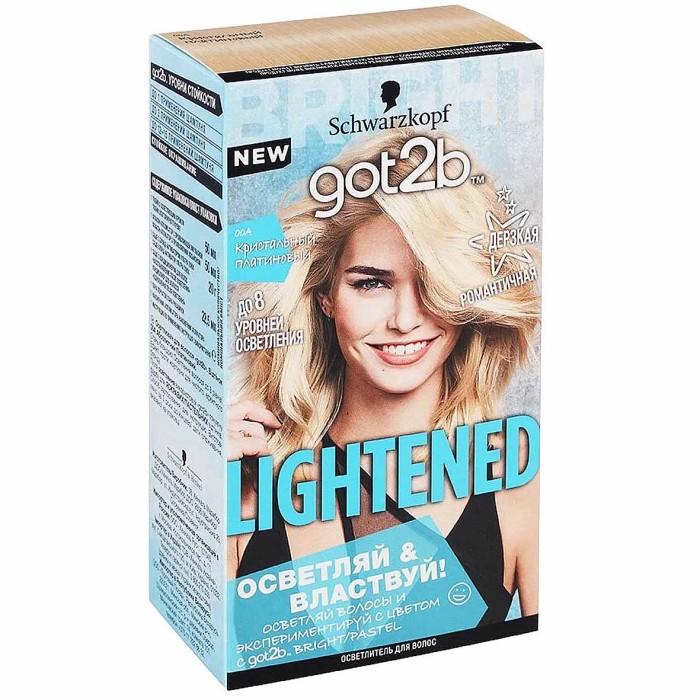 Краска для волос Got2b 00А Кристальный платиновый 142,5мл к/у