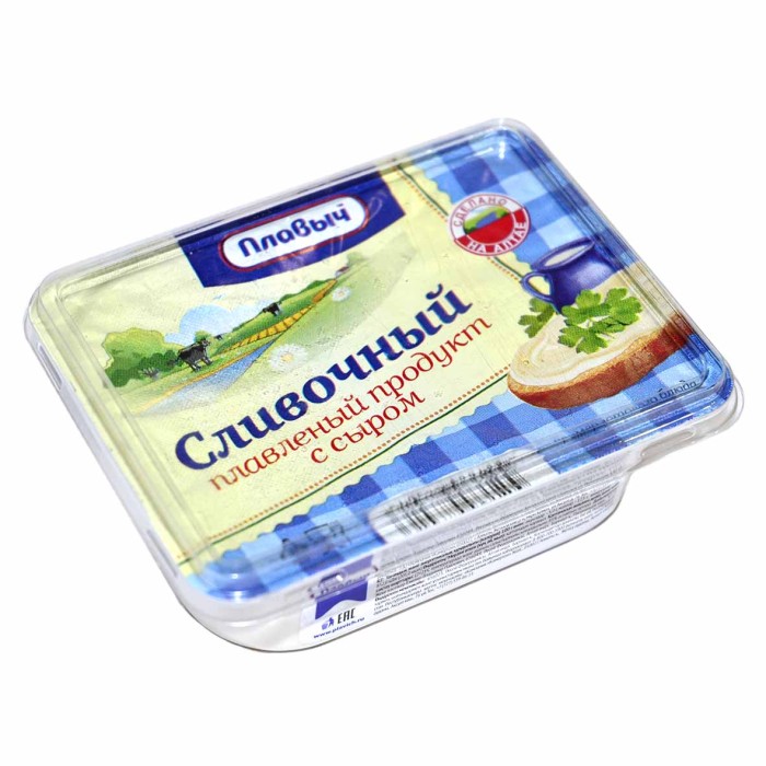Сыр плавленый Плавыч Сливочный 180гр пэт