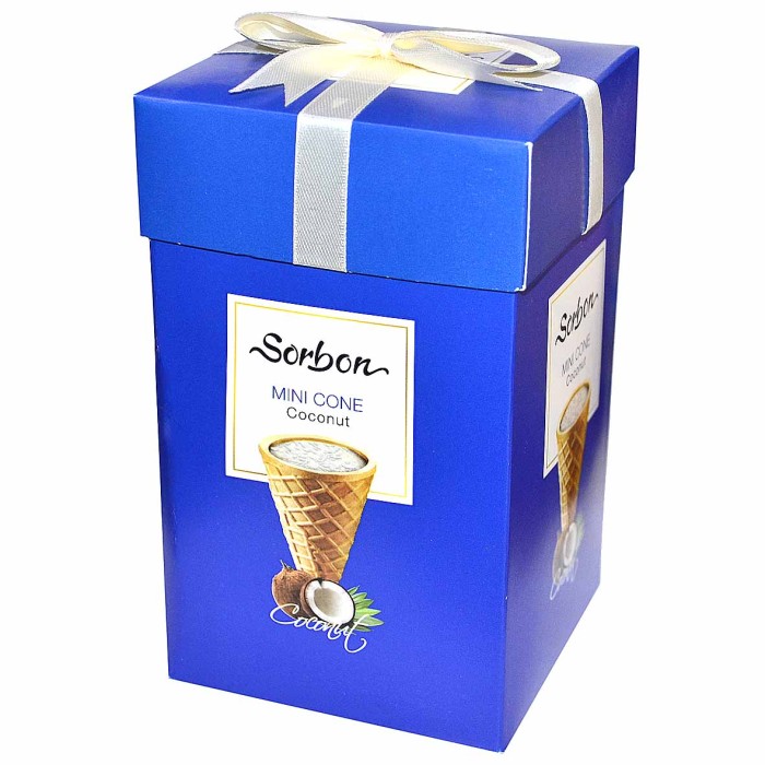 Рожок-мини Sorbon Кокос 200гр к/у