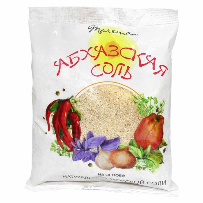 Соль морская Mareman Абхазская 450гр м/у