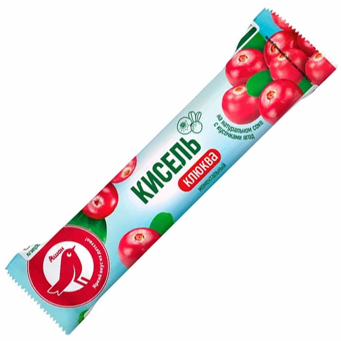 Кисель Ашан Клюквенный 25гр м/у