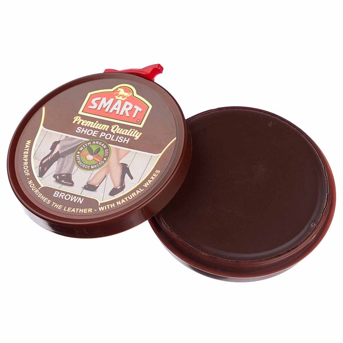 Крем для обуви Smart коричневый 50мл пэт