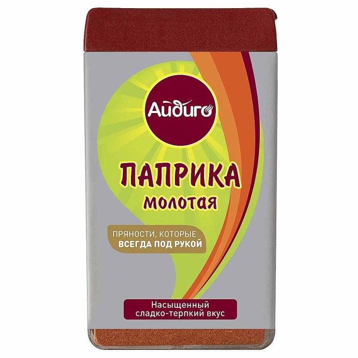 Паприка Айдиго Всегда под рукой молотая 41гр пэт
