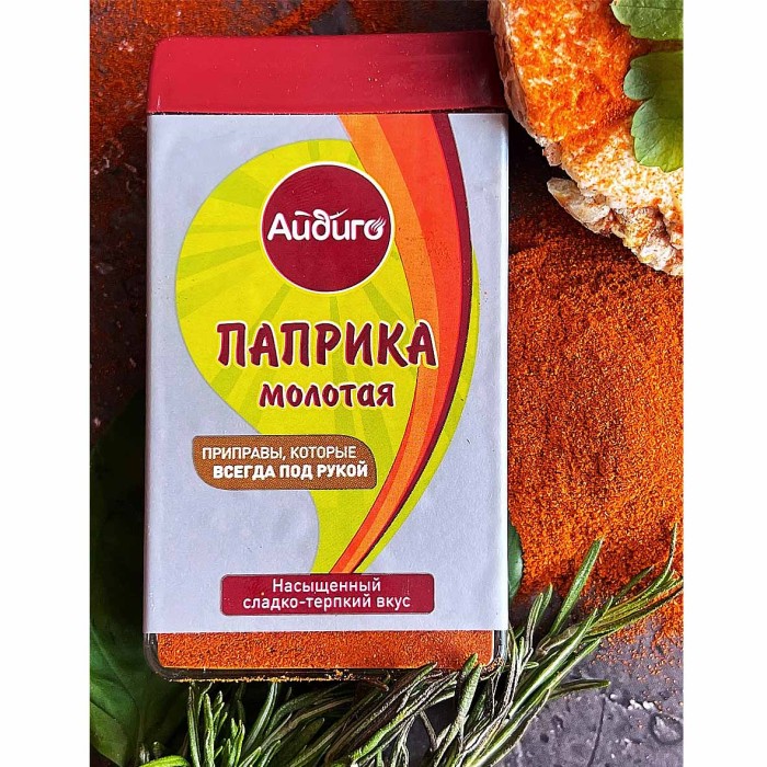 Паприка Айдиго Всегда под рукой молотая 41гр пэт