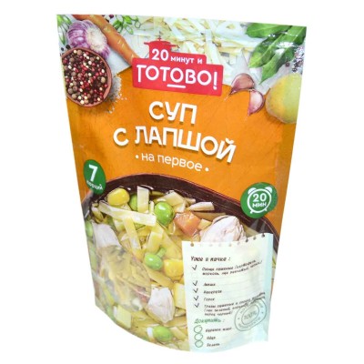 Суп Готово! с лапшой 150гр д/п
