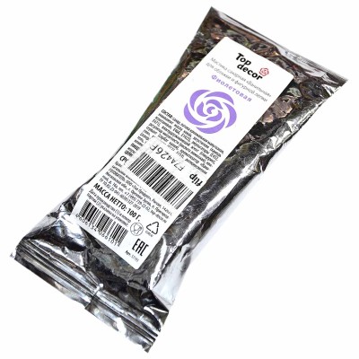 Мастика  Top décor  Фиолетовая 100гр м/у