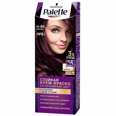 Краска для волос Palette ICC RFE 3 Баклажан 110гр к/у П