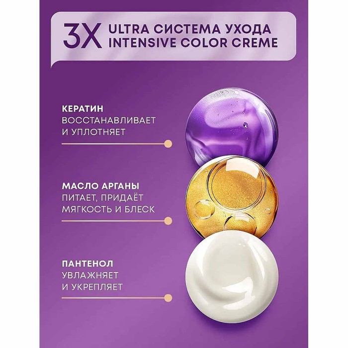 Краска для волос Palette ICC RFE 3 Баклажан 110гр к/у П