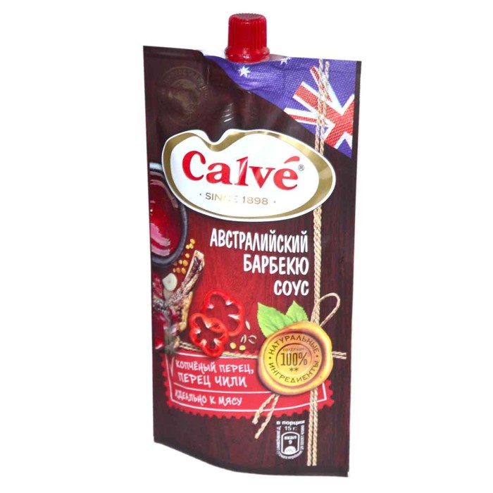 Соус Calve Австралийский барбекю 230гр д/п