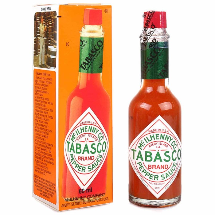 Соус Tabasco Красный перечный 60мл ст/б