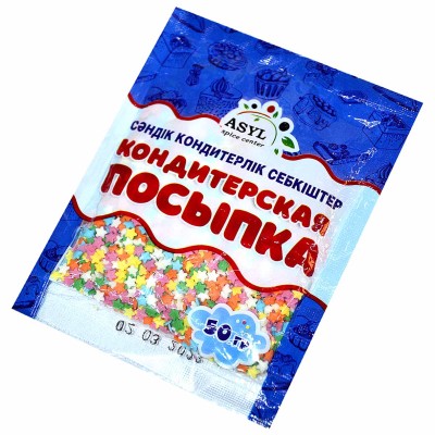 Конфетти Asyl в ассортименте фигурки 50гр м/у
