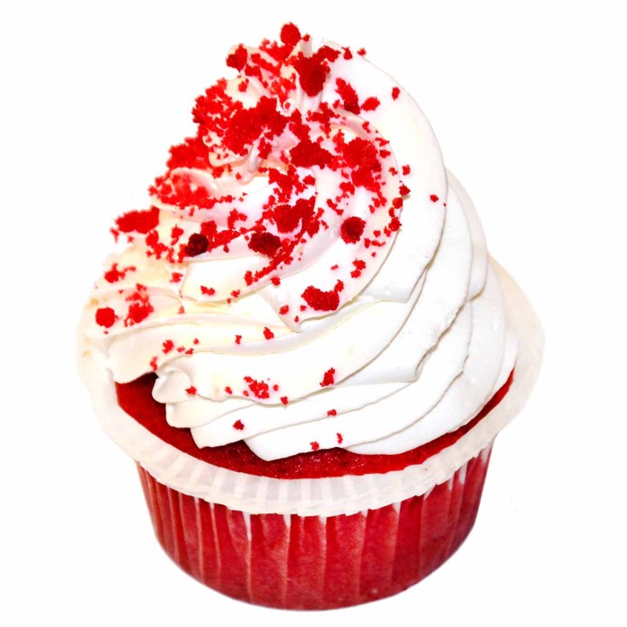 Капкейк Красный бархат 1шт