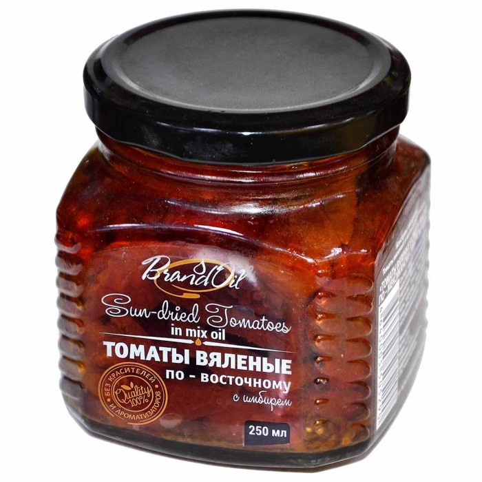 Томаты вяленые BO по-восточному с имбирем 250мл ст/б