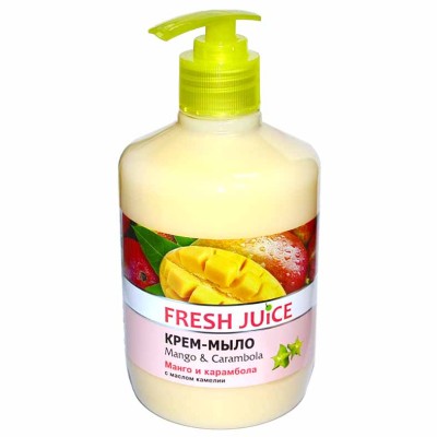 Крем-мыло жидкое Fresh Juice Манго и карамбола 460мл пэт