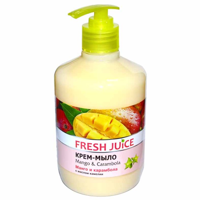 Крем-мыло жидкое Fresh Juice Манго и карамбола 460мл пэт