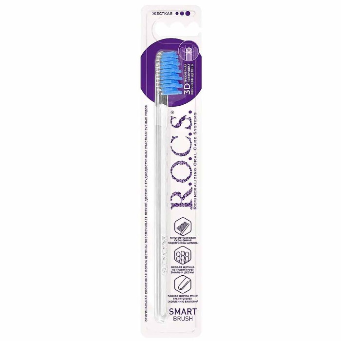 Щетка зубная R.O.C.S Модельная жесткая