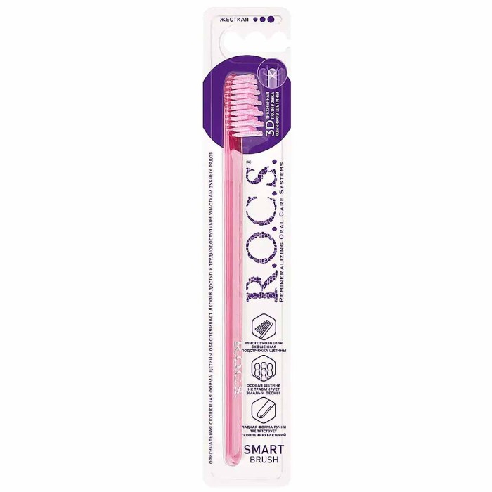 Щетка зубная R.O.C.S Модельная жесткая