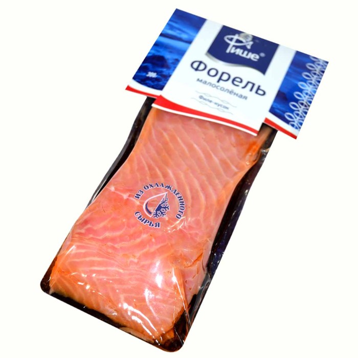 Форель Фише м/с филе-кусок 200гр  в/у