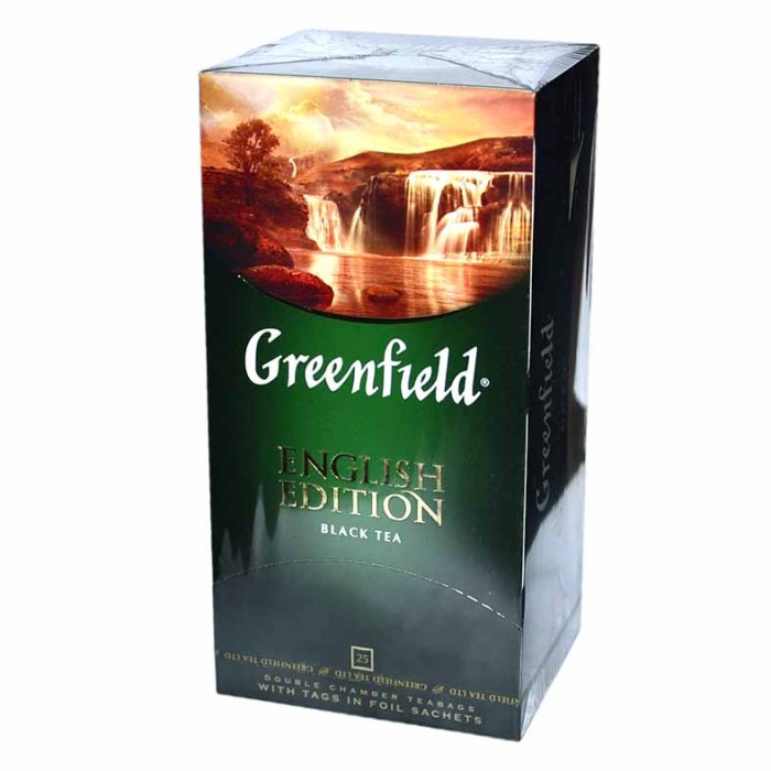 Чай Greenfield English Edition черный 25*2гр к/у