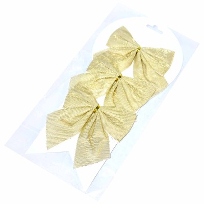 Украшение новогоднее Бантики в ассортименте