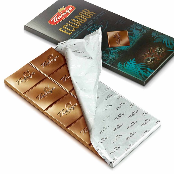 Шоколад Победа ECUADOR 45% 100гр м/у