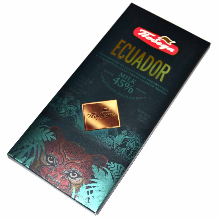 Шоколад Победа ECUADOR 45% 100гр м/у