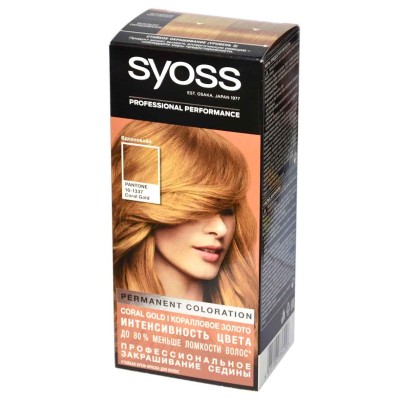 Краска для волос Syoss Color 9-67 Коралловое золото к/у