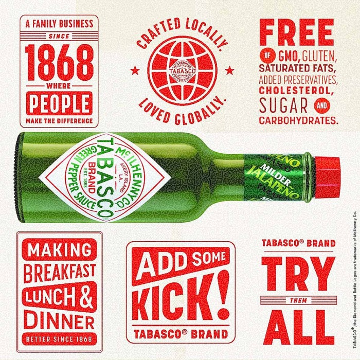 Соус Табаско Зеленый перечный 60мл ст/б