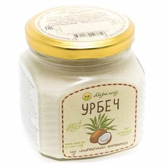 Паста Урбеч Мералад из Мякоти Кокоса 230г ст/б