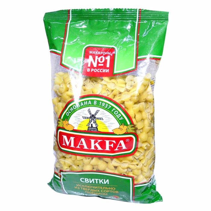 Макароны Makfa свитки 400гр м/у
