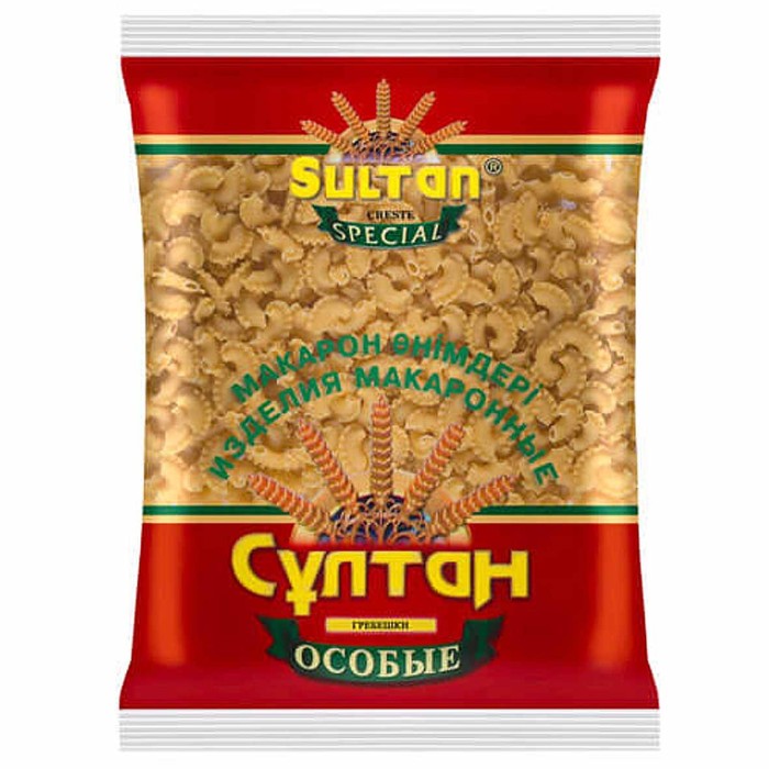 Макароны Султан гребешки 133  400гр м/у