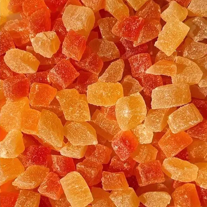 Цукаты Дары природы ананас и папайя сушеные 150гр м/у