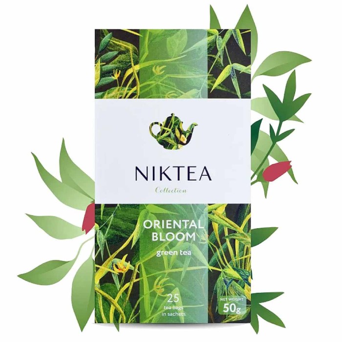 Чай Niktea Ориентал Блум зеленый 25*2гр к/у