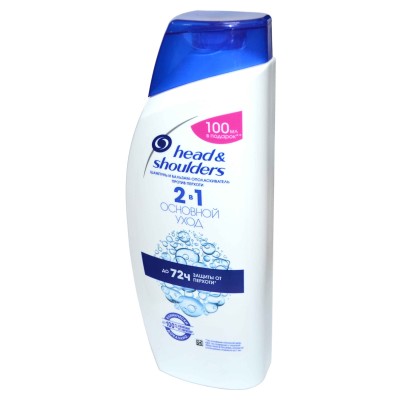Шампунь для волос Head&amp;Shoulders Основной уход 2в1 600мл пэт