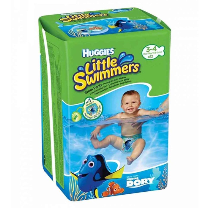 Трусики для плавания Huggies Dory 4 Conv S3-4 Dest 12шт
