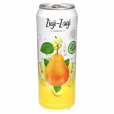Напиток Zigi-Zagi Груша 0,45л ж/б