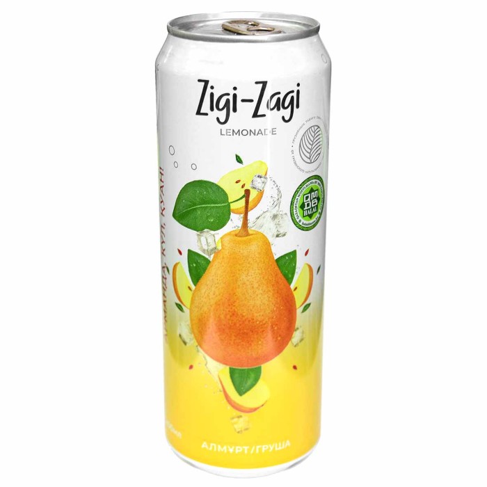 Напиток Zigi-Zagi Груша 0,45л ж/б