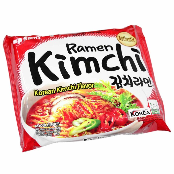 Лапша Ramen Kimchi 120гр м/у