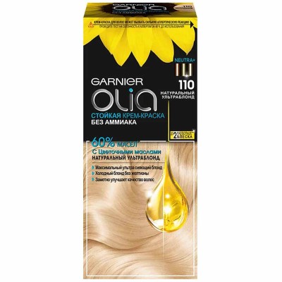 Краска для волос Garnier Olia 110 Натуральн ультраблонд к/у