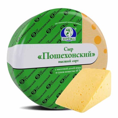 Сыр Березка Пошехонский
