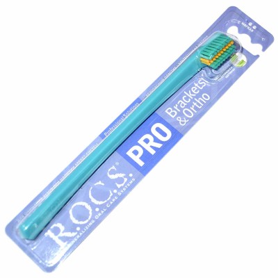 Щетка зубная R.O.C.S PRO Brackets&amp;Ortho мягкая