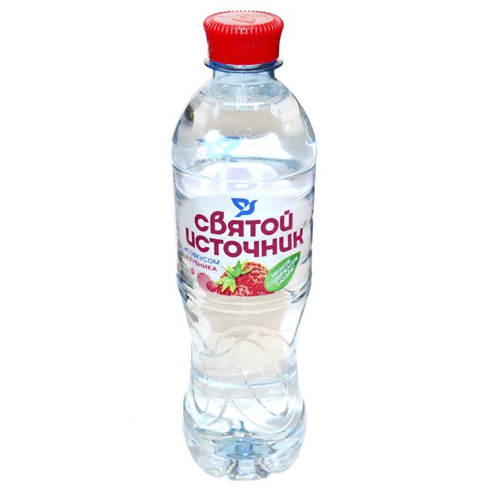 Вода Святой источник клубника негаз 0,5л пэт