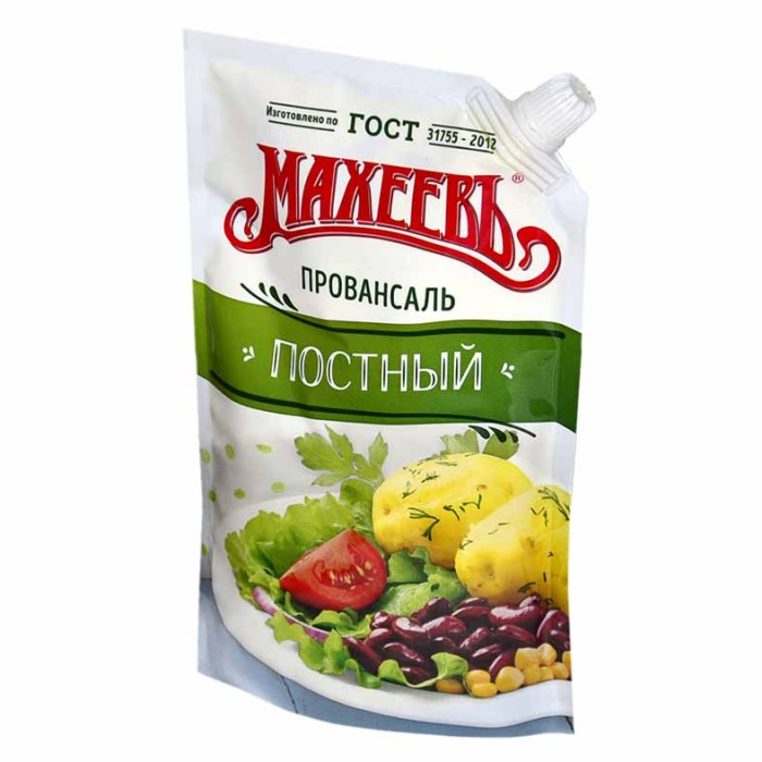 Соус Махеевъ Постный провансаль 380гр д/п