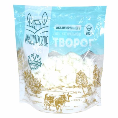 Творог Мишарское 0% 200гр д/п