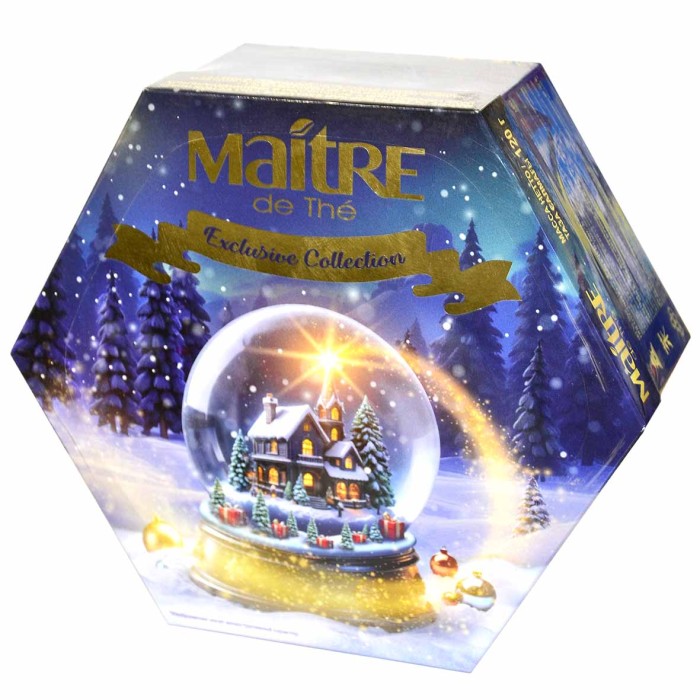 Набор чайный подарочный Maitre de The Esclusive Collection 60*2гр к/у