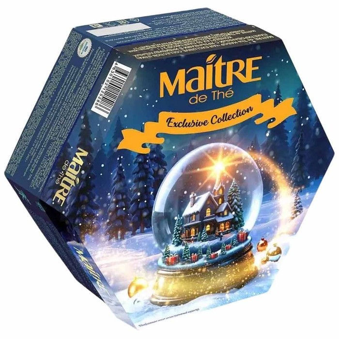 Набор чайный подарочный Maitre de The Esclusive Collection 60*2гр к/у